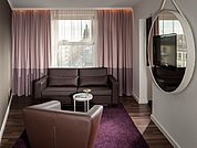 Living area of the Junior Suite at the Dorint Hotel Mannheim
