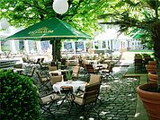 Chestnut terrace at the Dorint Hotel Mannheim