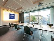 Conference room with a view at the Dorint Kongresshotel Mannheim